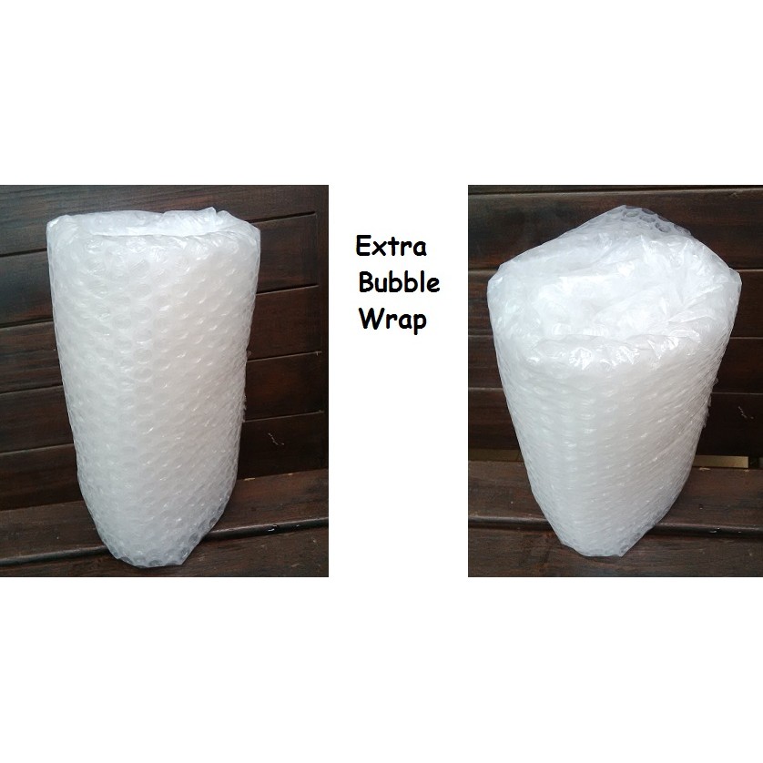 

Plastik Bubble Wrap untuk paket maksimal 2 kg untuk packing tambahan