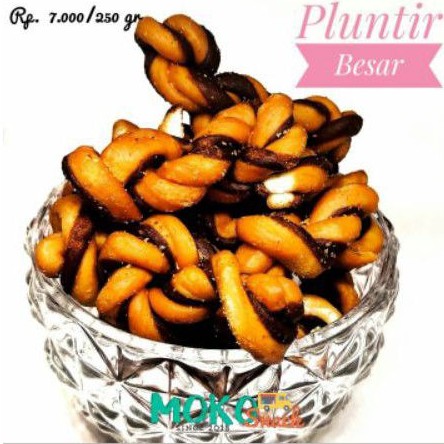 

Snack cemilan kiloan Pluntir | Pluntir besar 250gr