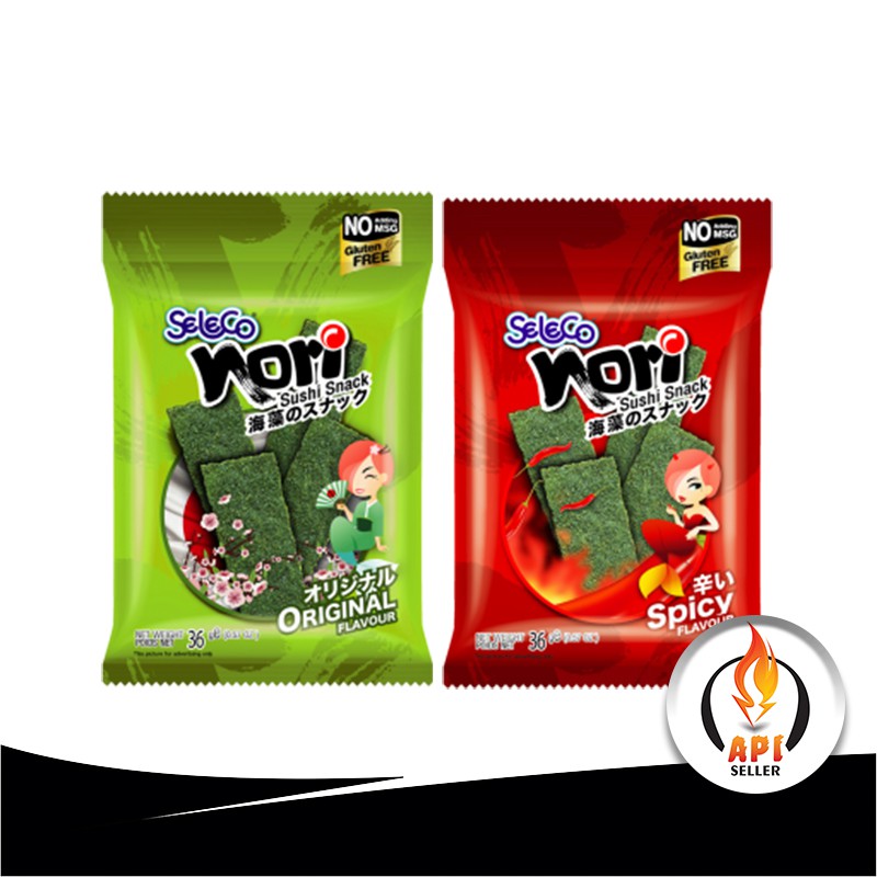 SELECO NORI SEAWEED / RUMPUT LAUT PANGGANG 36g