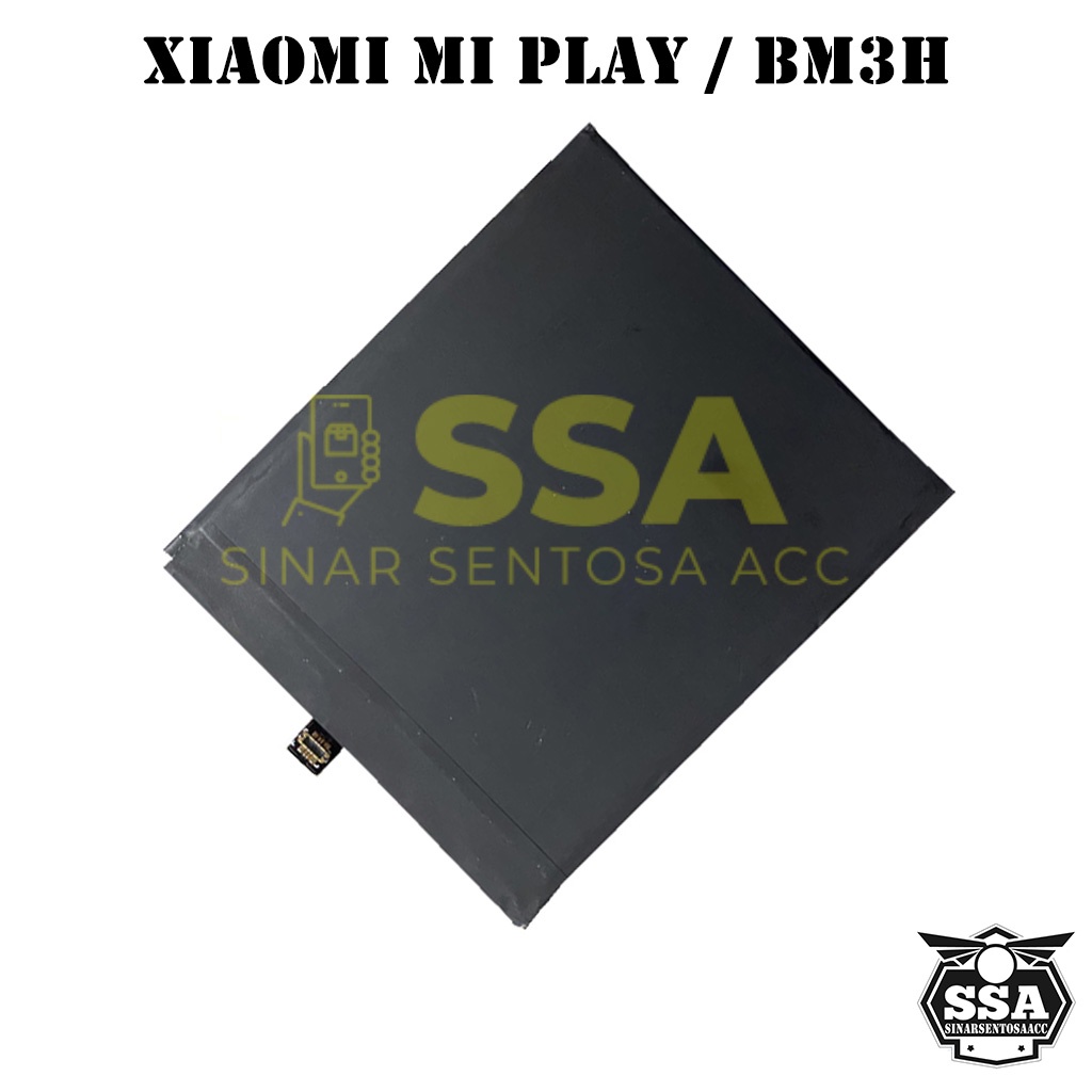 Baterai Xiaomi Mi Play BM3H MiPlay XiaomiPlay Redmi BM 3H Original OEM Batu Batere Batre Battery Batrai Batrei ori hp Xiao Mi Garansi