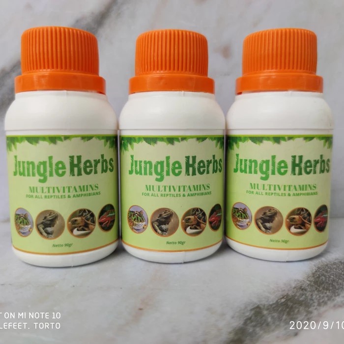 Multivitamin Jungle Herbs, Jungle Herbs, Multivitamin Reptil