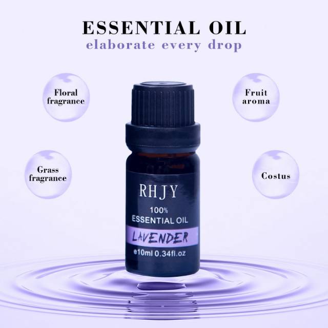 RHJY Pure Essential Oils Aromatherapy Diffusers 10ml banyak Aroma- RH-11 like TOP 6