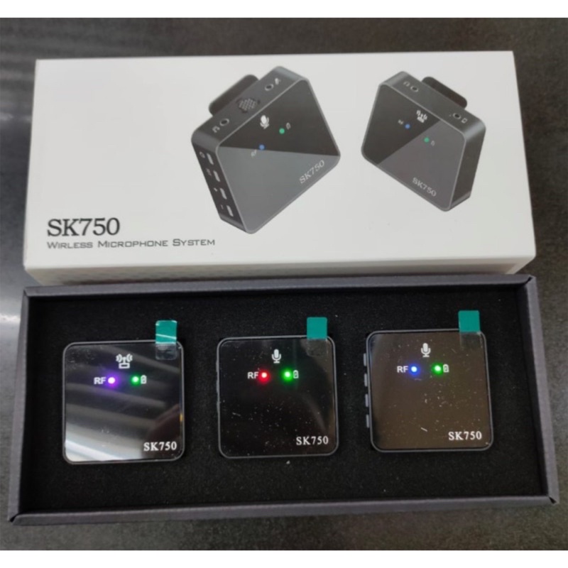 Microphone HP SK750 Clip On Wireless for Camera