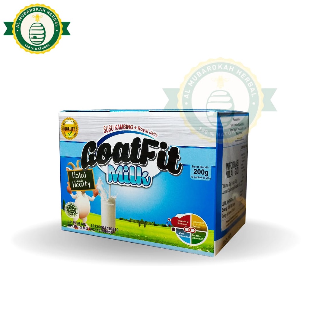 

Susu Kambing Goatfit isi 10 Sachet