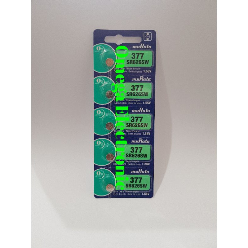 ORIGINAL Baterai Murata SR626SW 377 Battery Batre Jam Tangan LR626 626