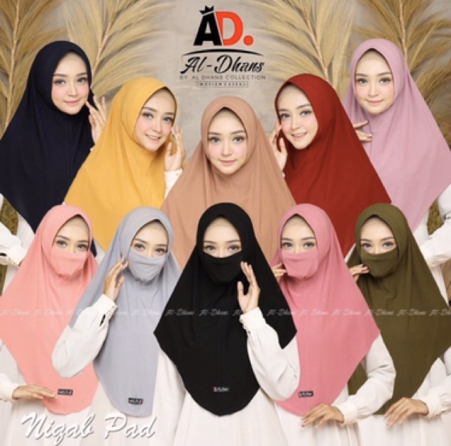 JILBAB NIQAB PET INSTANT Hijab Ped niqob