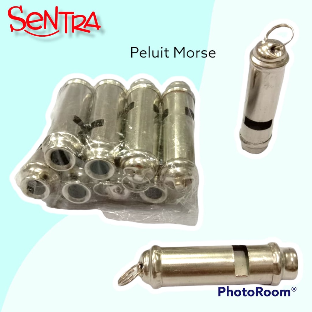 

Peluit Morse Pramuka / Peluit Morse bahan Stainless / Perlengkapan Sekolah