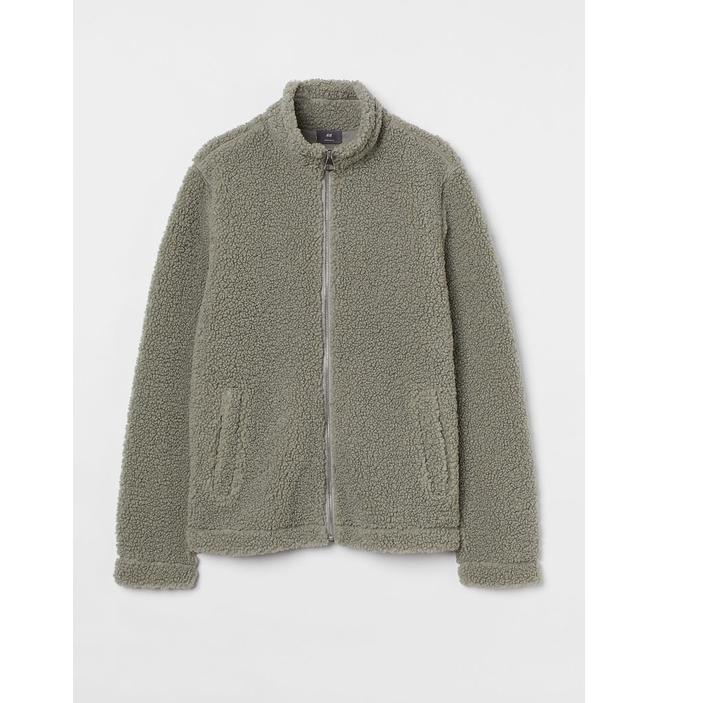 Special Promo Jaket Sherpa HnM |Jacke tBulu Serpa | Jaket Champion Bulu WALL Hitam | Jaket Musim Din