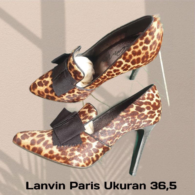 LANVIN Paris Women shoes