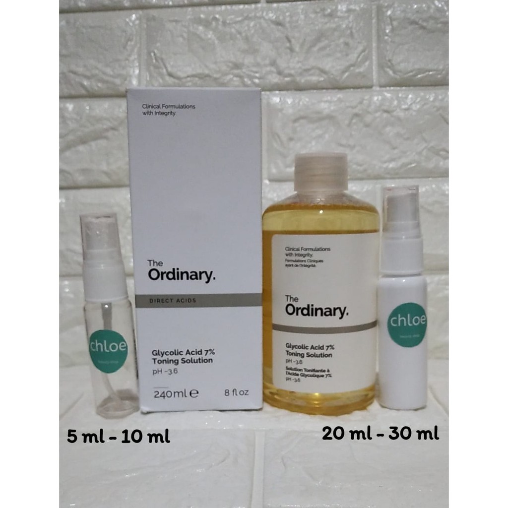 SHARE THE ORDINARY GLYCOLIC ACID 7% TONING SOLUTION