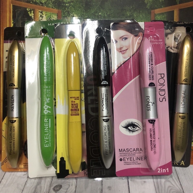 Mascara &amp; Eyeliner // Mascara 2 in 1