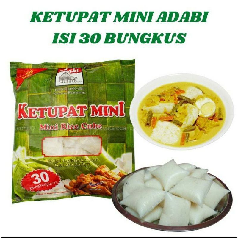 

Adabi Ketupat Mini Instan