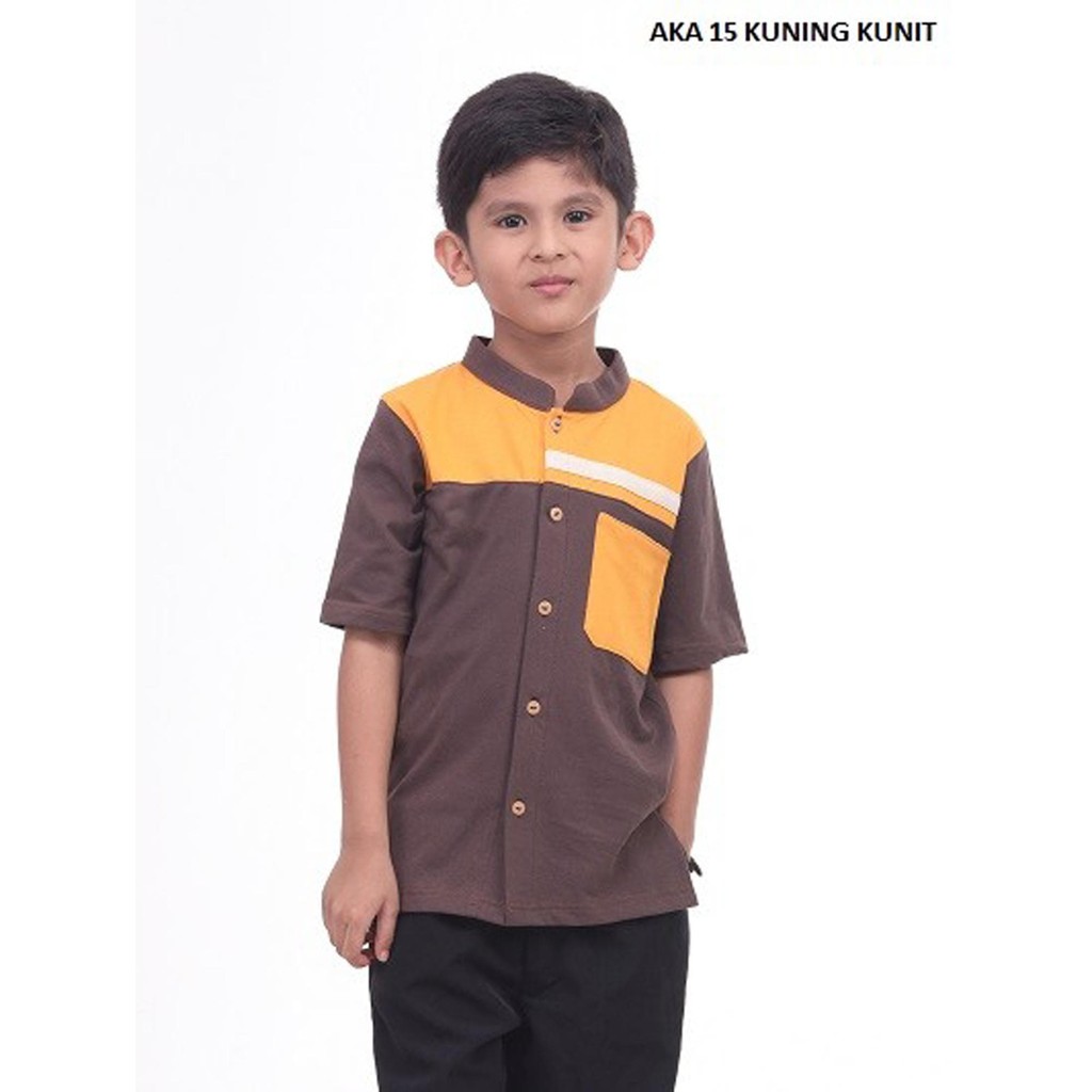 TERBARU Koko Anak Alnita AKA 15 - Kuning, 0