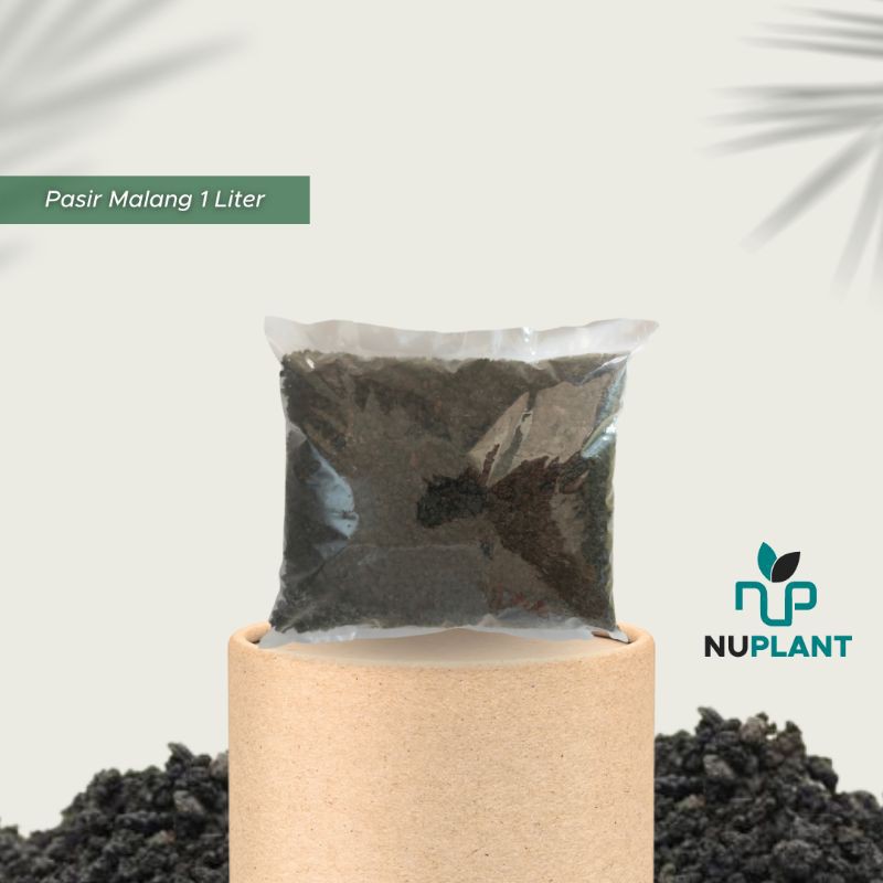 Nuplant Pasir Malang Media Tanam Tanaman Hias Aquascape dan Sebagainya 1 Liter