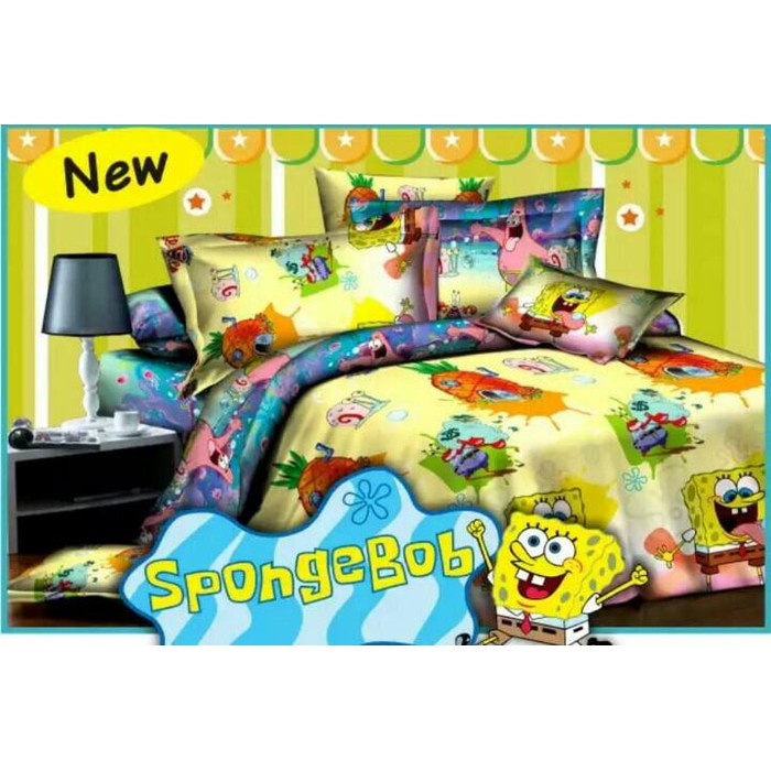 Sale Bedcover fata Spongebob 180x200/160x200