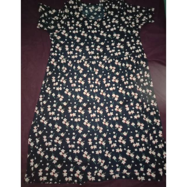 DRESS BUNGA PLISKET