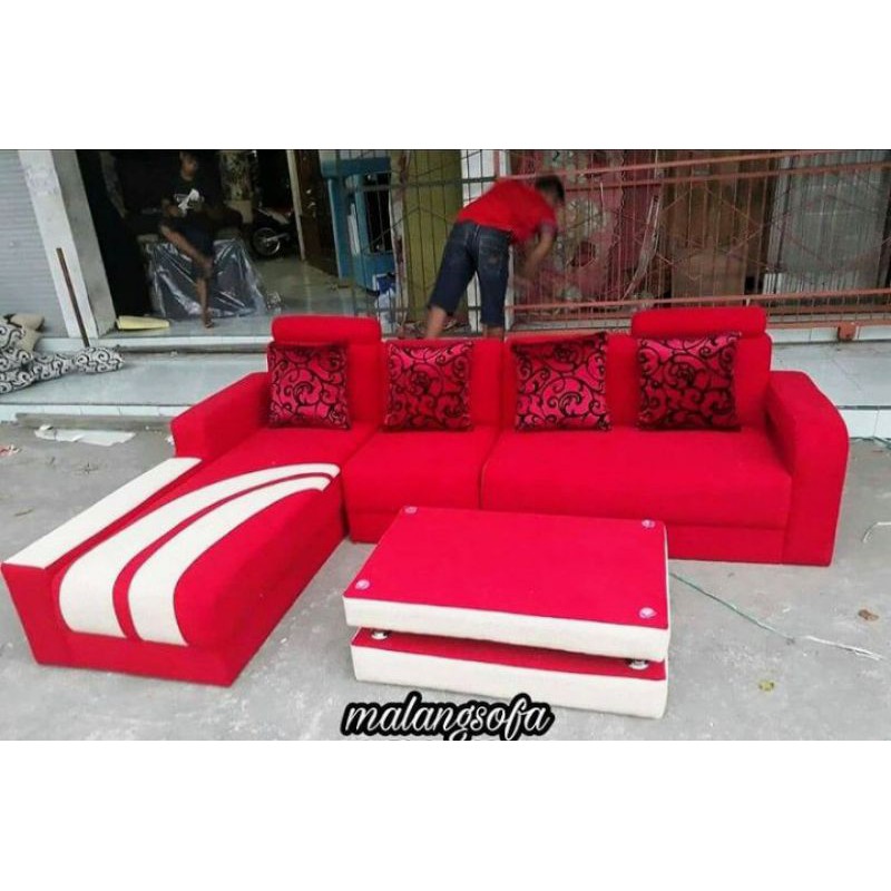 Sofa Minimalis (sofa Sudut Pleret Malang)