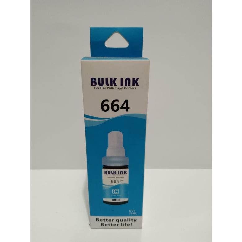 Tinta Printer Epson 664 L100 L110 L200 L210 L300 L310 L350 L360/Tinta Bulk ink 664(70ML)