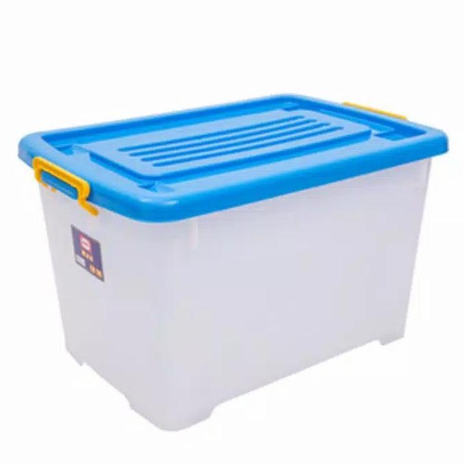 

Barang Baru Container Max Box Shinpo 114 Plastik Cb 95 Liter Dengan Roda