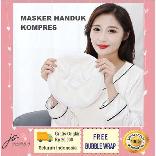 HANDUK KOMPRES WAJAH / HANDUK MUKA / MASKER KAIN/ PELEMBAB WAJAH