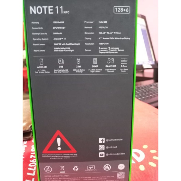 INFINIX NOTE 11 NFC