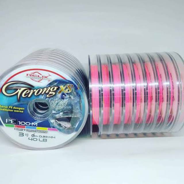 PE Relix Nusantara GerongHS X8 PE 6.0 - 100m Connecting