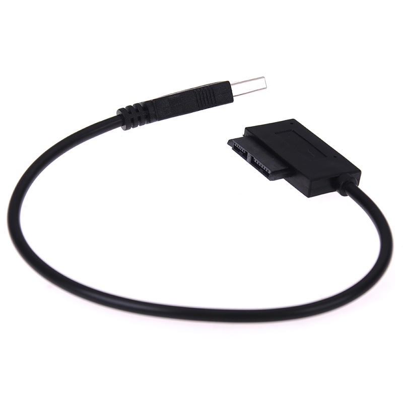 (LUCKID) Kabel Usb Ke 7 + 6 13pin slim sata / ide cd dvd rom Optik drive