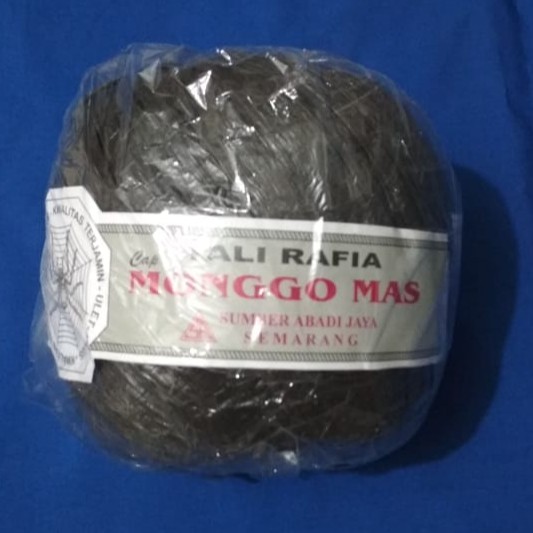 ADA PROMO!!! Tali Rafia Hitam 300gr