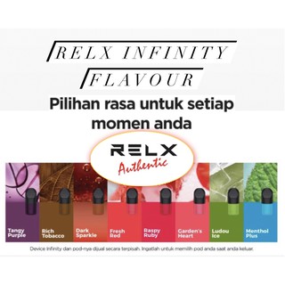 RELX Infinity Essential Pod - All Flavours.