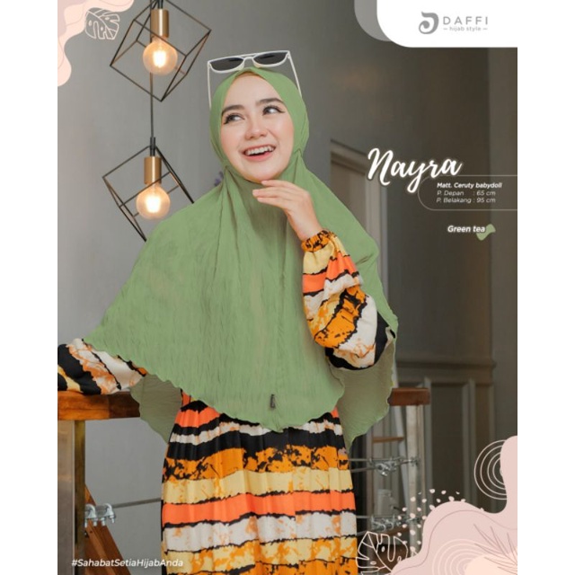NAIRA BERGO PLISKET ORI DAFFI HIJAB