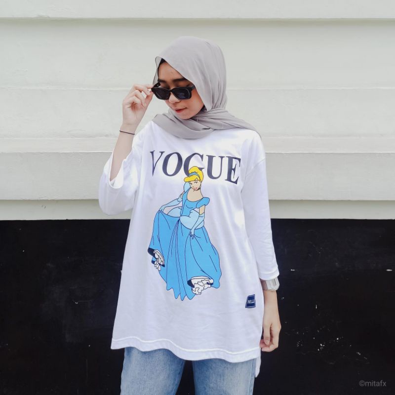 kaos oversize combed vogue