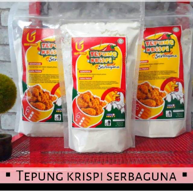 

Tepung krispi serbaguna