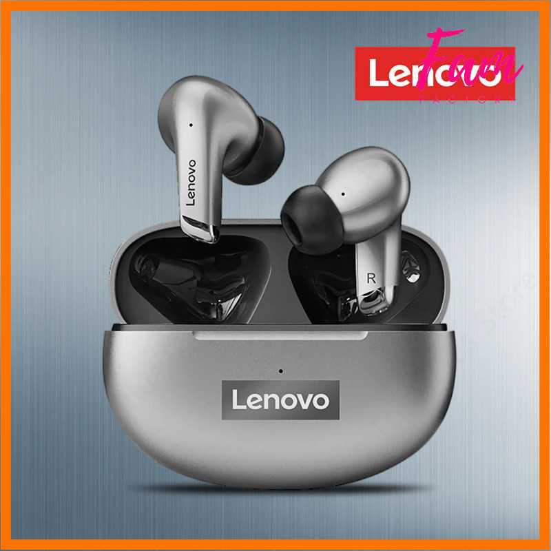 Lenovo TWS Earphone True Wireless Bluetooth 5.0 Charging Dock - LP5