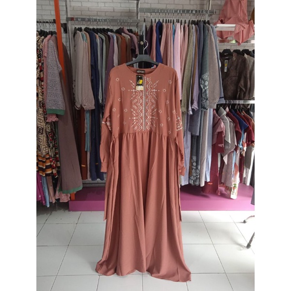 gamis calista ORI by alfaro/gamis kekiniian/gamis terbaru