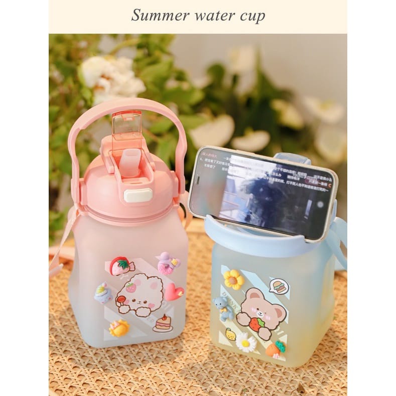 LID040 - Botol Air Anak Karakter Stiker