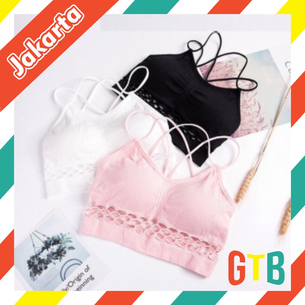 ❤️GTB❤️ B011 Sport Bra Wanita Spandek New Model Import Murah