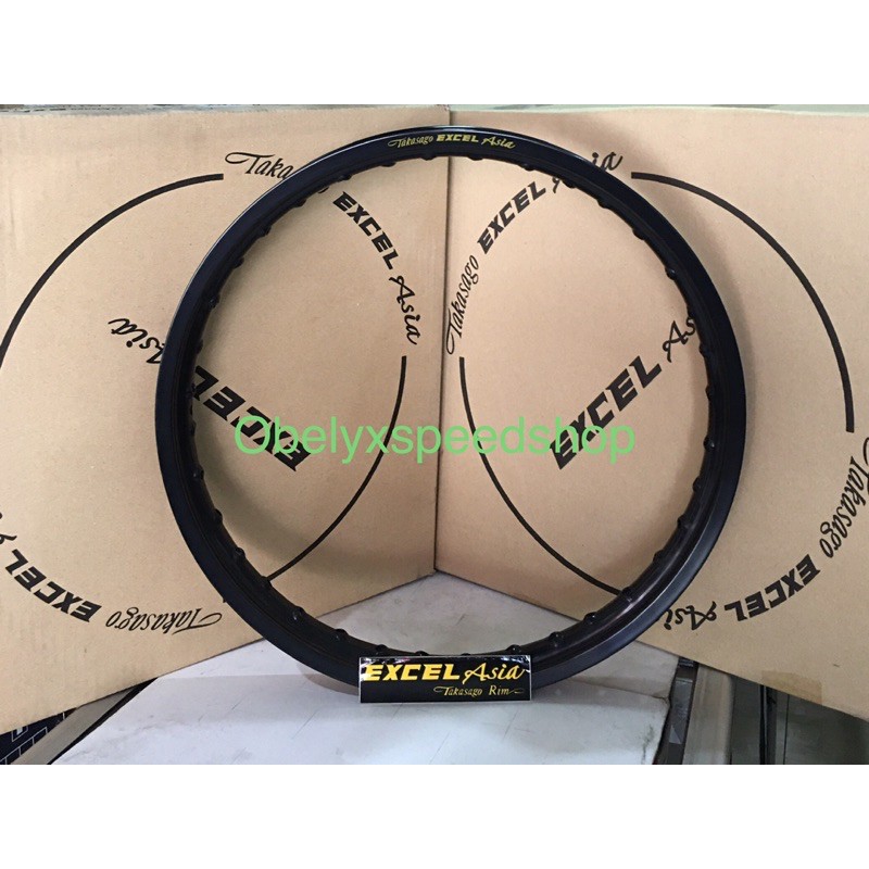 Velg Takasago excel asia 140 ring 17 Hitam/Black