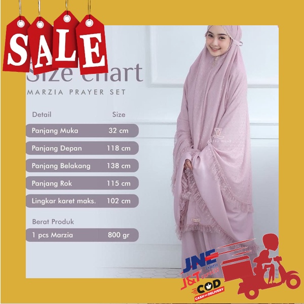 NEW MUKENA DEWASA BAHAN RAYON MIX TILE DOTY