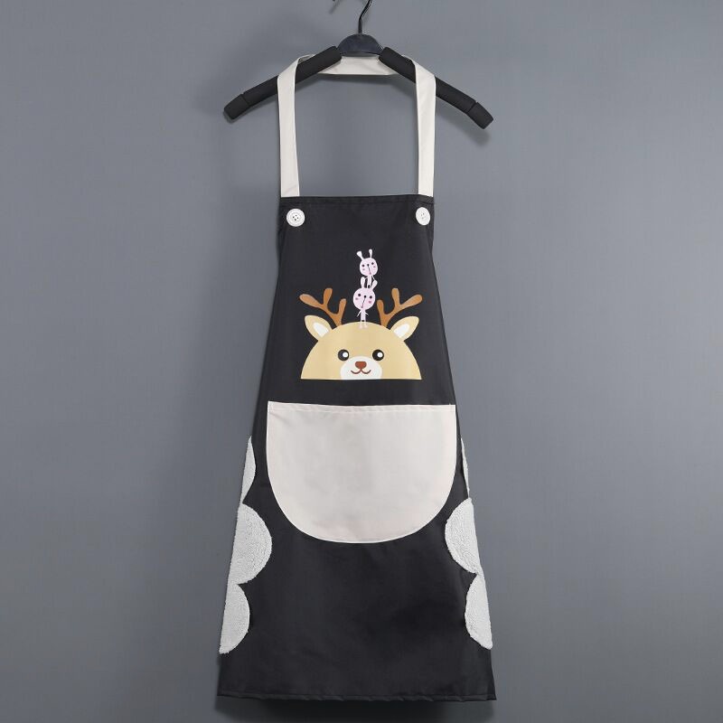 Celemek Masak Apron Anti Air Minyak KARAKTER bisa Lap Tangan PREMIUM 1048