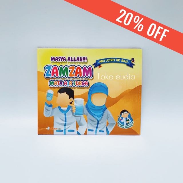 MasyaaAllah Zamzam Mata Air Surga 20% OFF