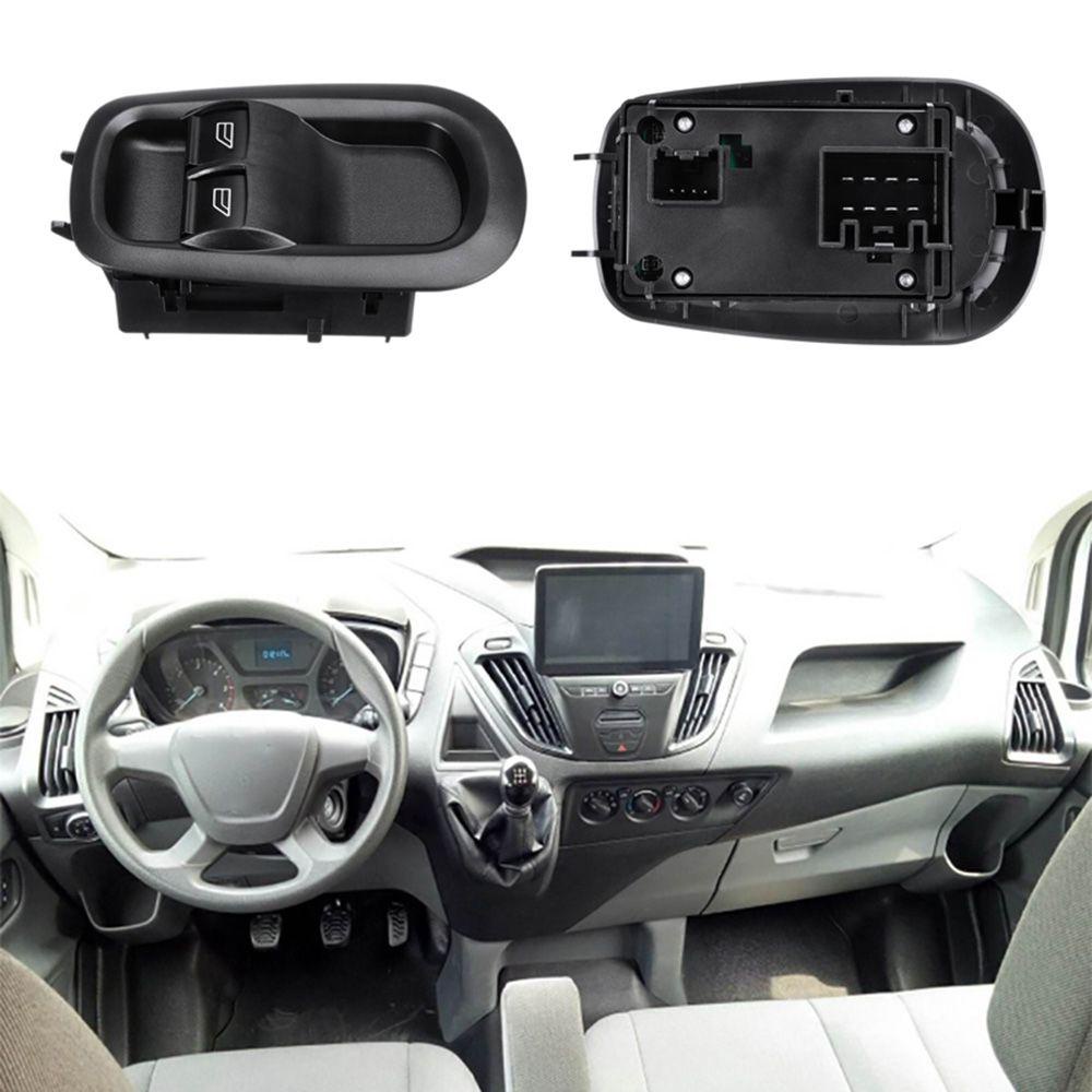 Populer Door Double Window Switch Modifikasi 2029885 Gk2t14a132 CA Window Control Untuk Ford Transit MK8 Tombol Ganda