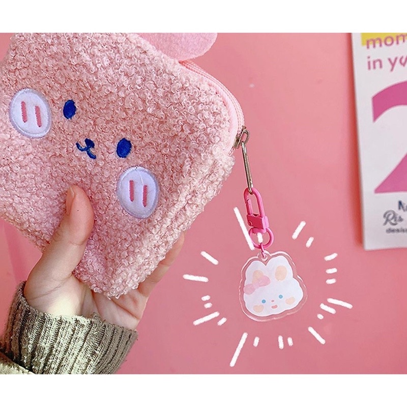 CUTE ACRYLIC KEYCHAIN / KEY CHAIN AKRILIK KARAKTER MURAH / GANTUNGAN KUNCI TAS LIONTIN AKRILIK LUCU AESTHETIC KOREA / GANTUNGAN KUNCI BERUANG