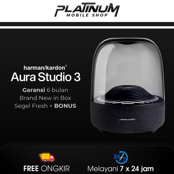 Harman Kardon Aura Studio 3 Speaker Original Warranty Brand New - harman kardon
