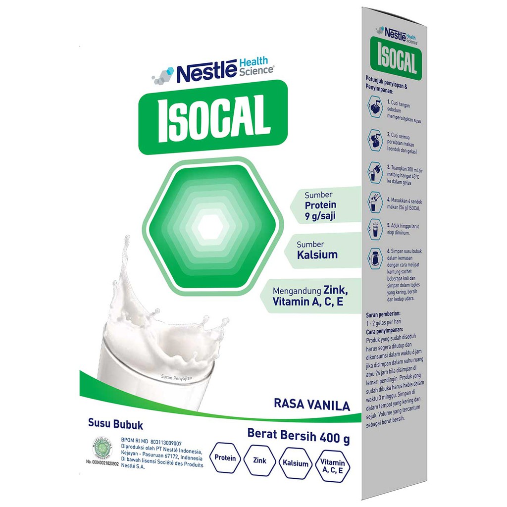 

Isocal 400 gr Susu Nutrisi