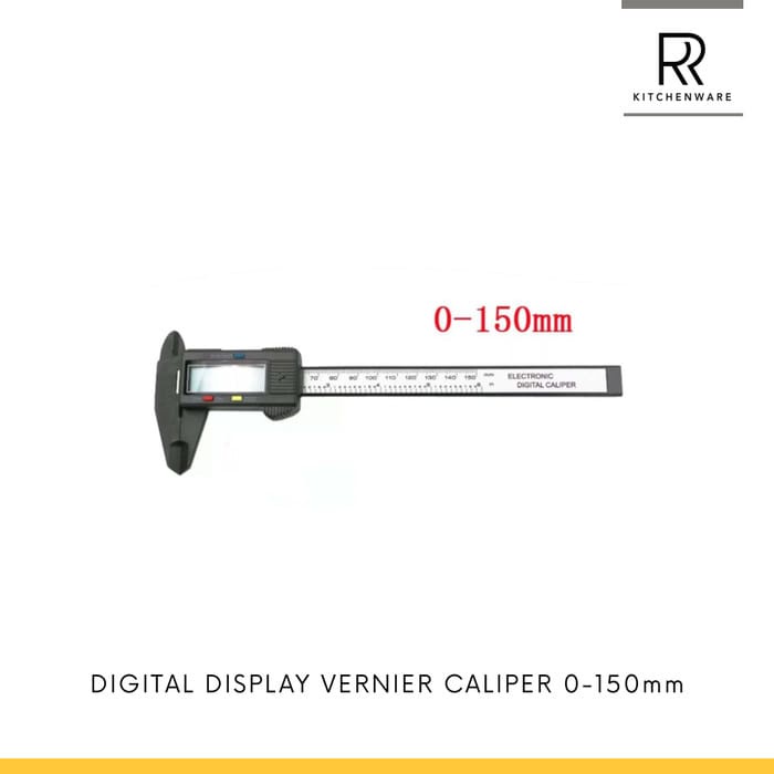 Digital Display Vernier Caliper 0-150 MM / Jangkar Sorong Elektrik SKE