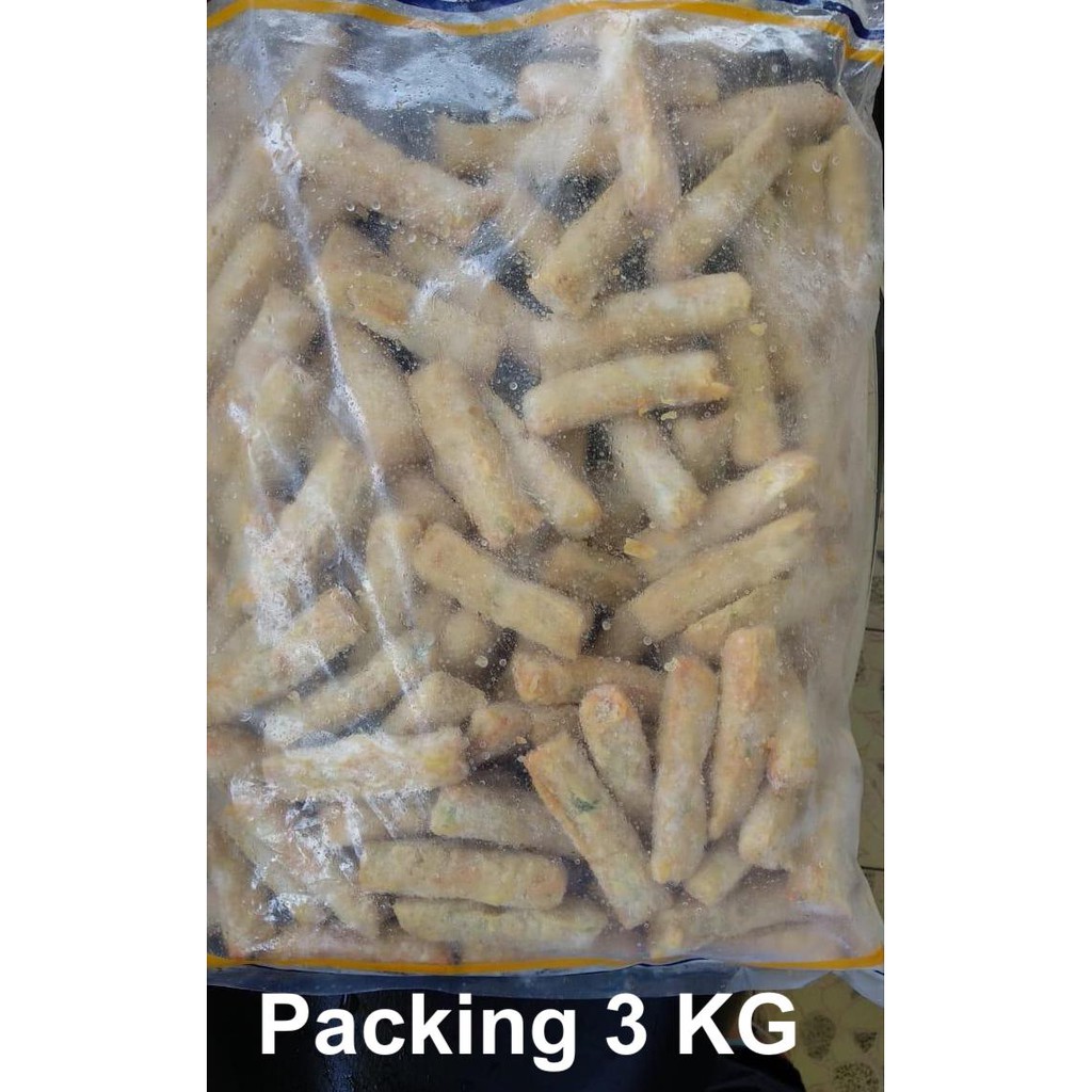 Lumpia Udang Vegetarian/Lumpia Vegan Taiwan 500Gr