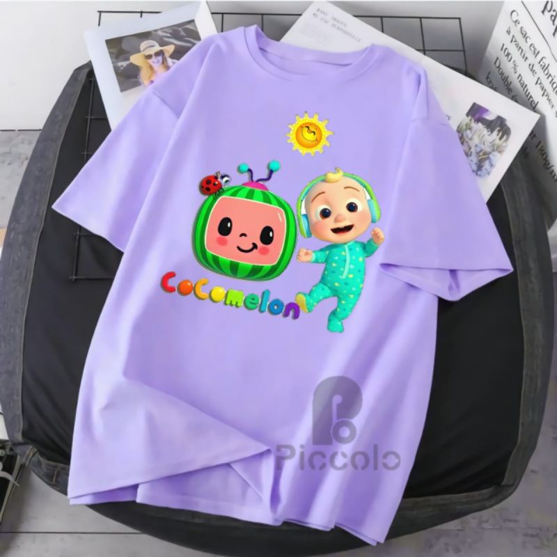 baju kaos anak cocomelon unisex atasan anak