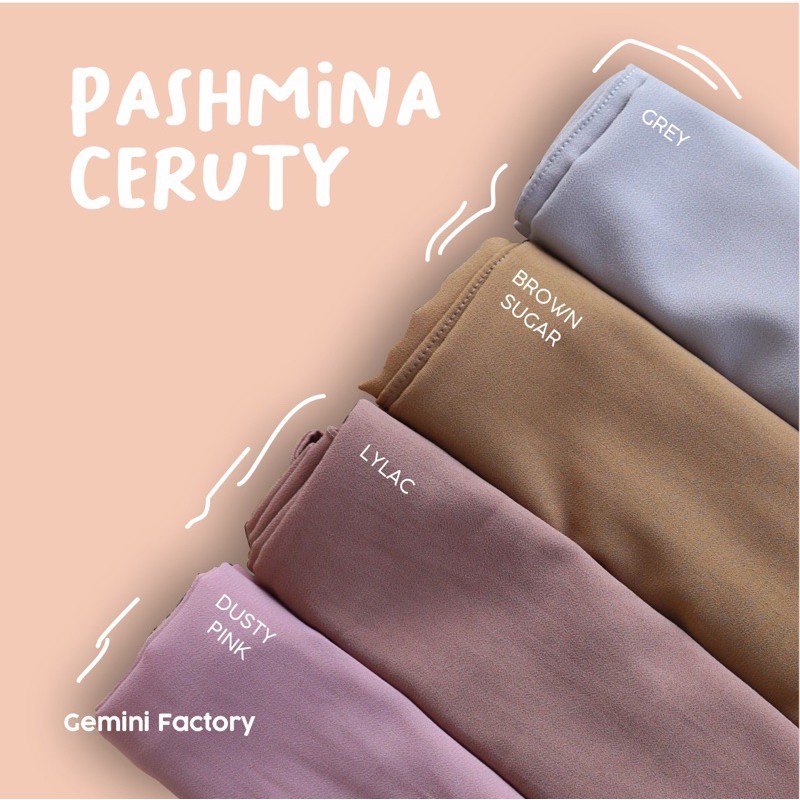 Hijab Pashmina Tali Pashmina Ceruty Pashmina Kekinian Pashmina Tasikmalaya | Hjb