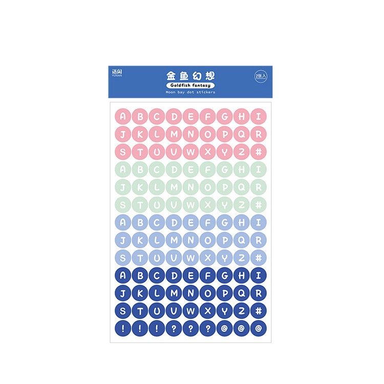 Journamm 234pcs Number and Letter Stickers DIY Adhesive Sticker Decoration Stationery Project Making Decoration Sealing Stickers-4