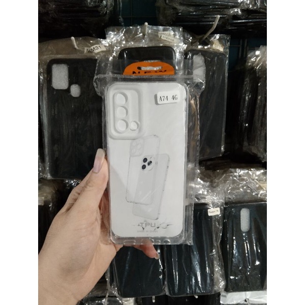 Case Bening Clear Oppo A74 4G/F19  Case Bening Pelindung Kamera